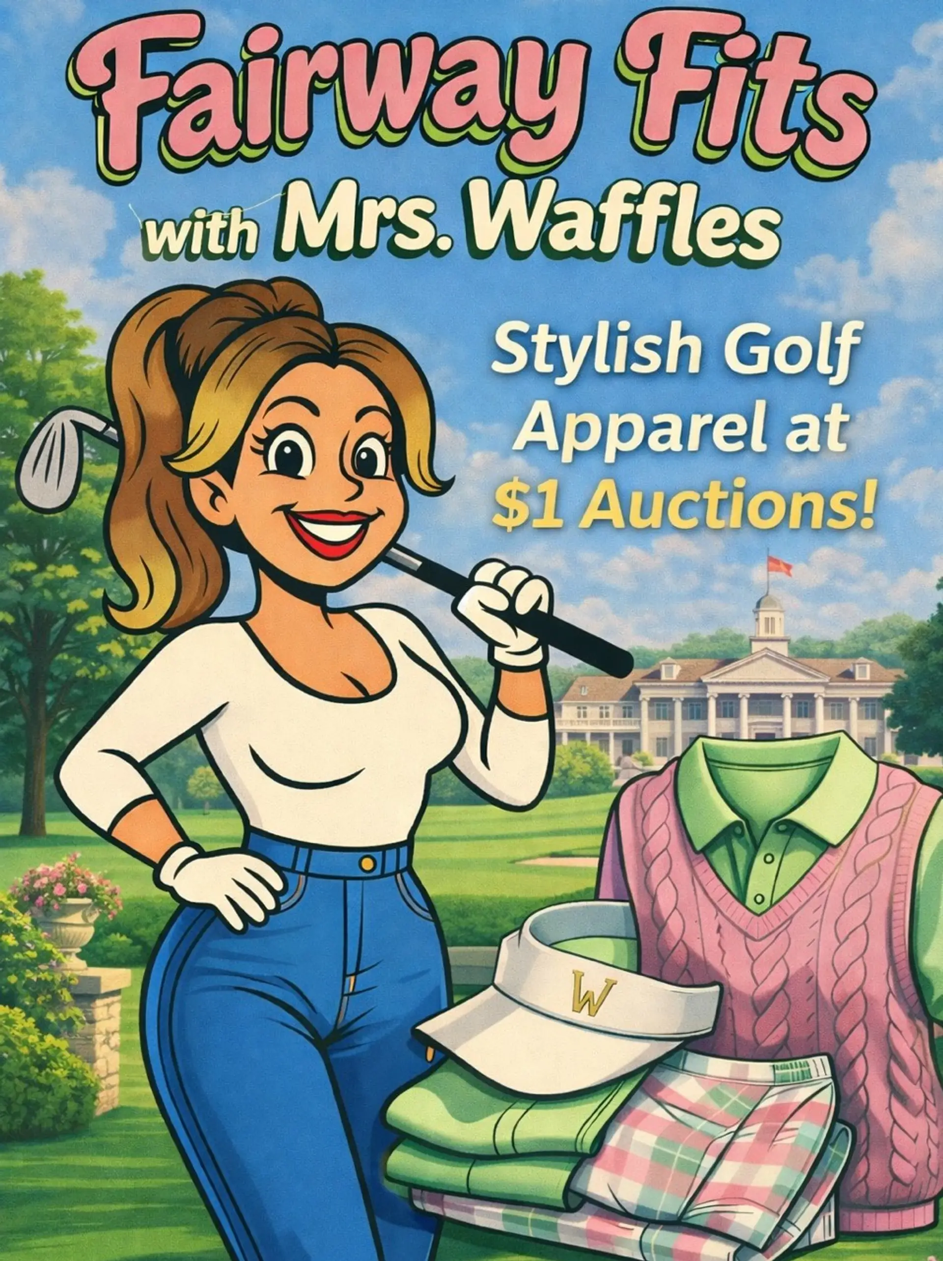 Fairway Fits With Mrs. Waffles