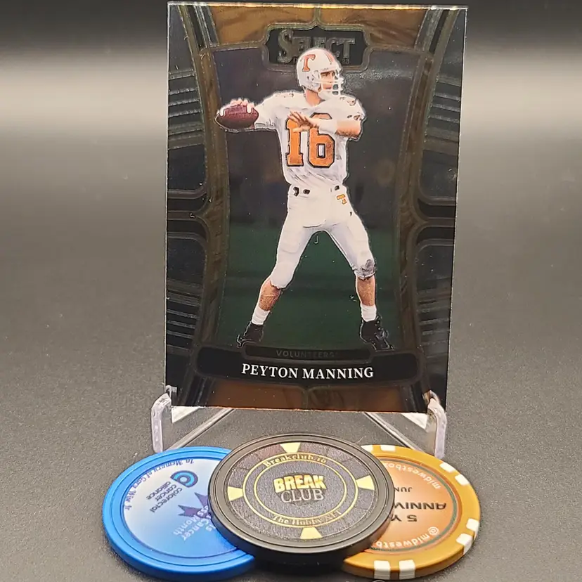 Peyton Manning 2023 Panini Select Draft Picks Football Card #76 - Indianapolis Colts Tennessee Volunteers
