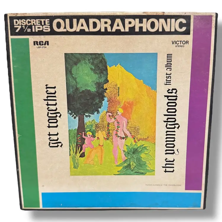 Reel To Reel Quadraphonic The Youngbloods First Album Get Together R2R