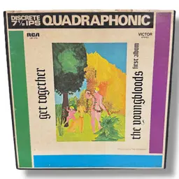 Reel To Reel Quadraphonic The Youngbloods First Album Get Together R2R
