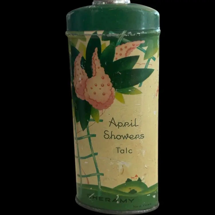 Cheremy April Showers Talc Tin - VTG