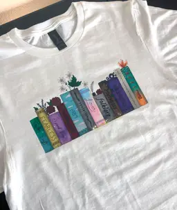 Small - Purple - Taylor Albums Shirt - Hand Drawn Fan Design