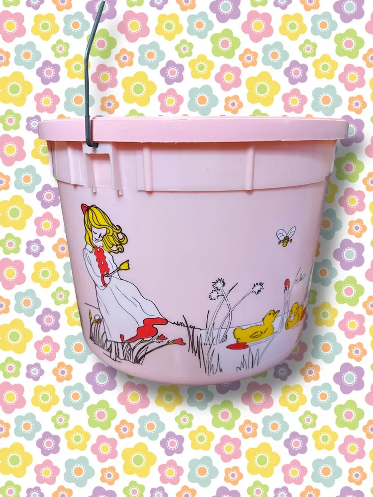 Vintage Easter Bucket