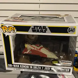 Obi wan Kenobi Funko Pop Delta 7 Jedi Starfighter 641