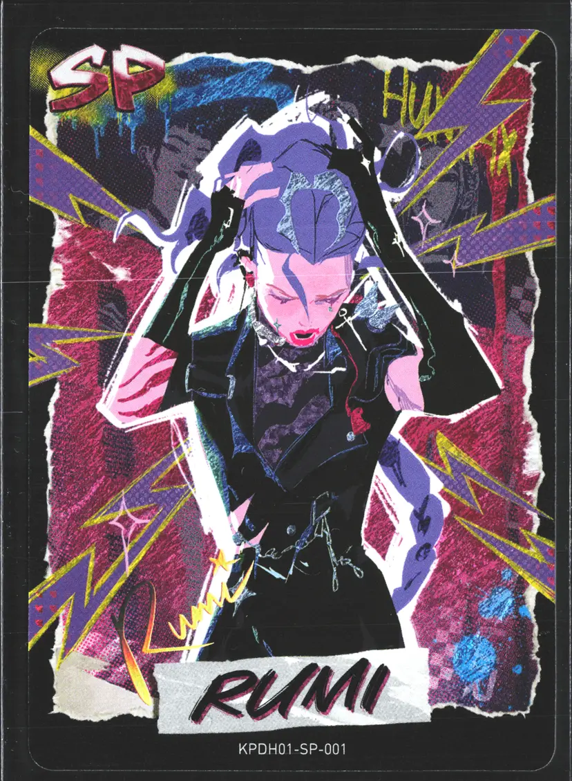 Rumi Signature SP HUNTR/X Special KPop Demon Hunters Trading Card SP-001