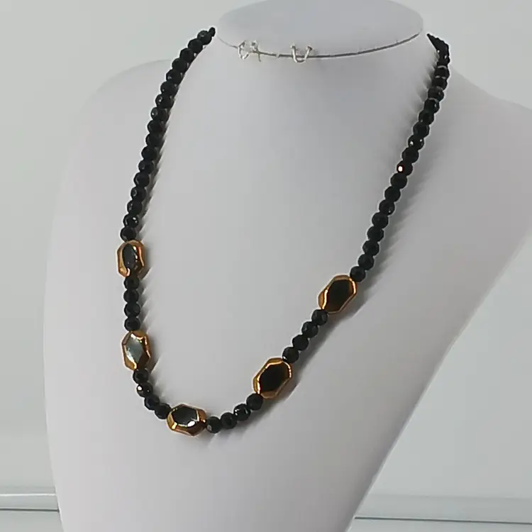 Two Necklaces made from Vintage Glass Beads