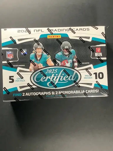 S6E2 2025 Panini Certified Football Treasure Hunt