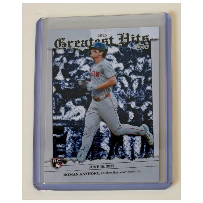 Roman Anthony RC Greatest Hits Boston Red Sox