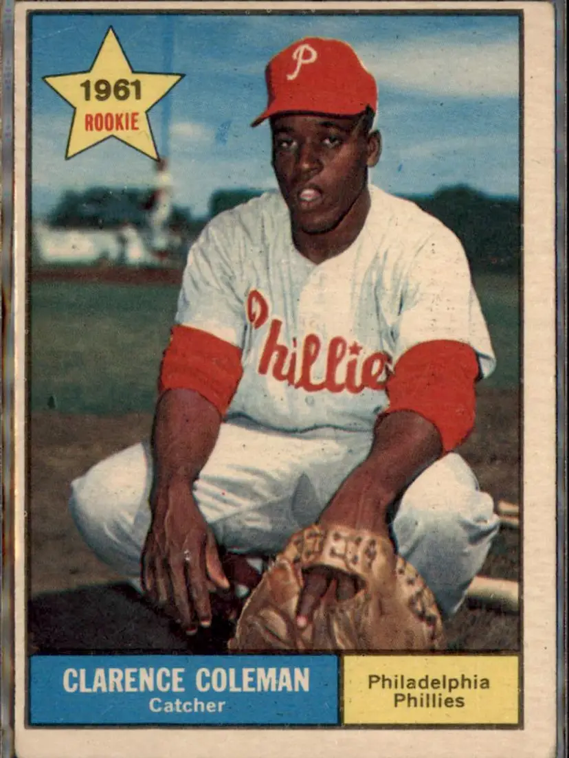 1961 Topps #502 Clarence Coleman - ( ) - Philadelphia Phillies