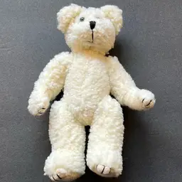 #02 - 1996 Berkeley Designs Jointed Plush Bear 8”