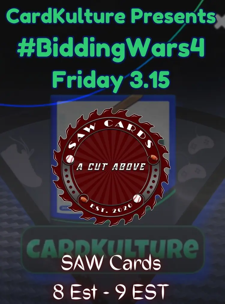 SAW Cards - Friday Night Lights Bidding Wars