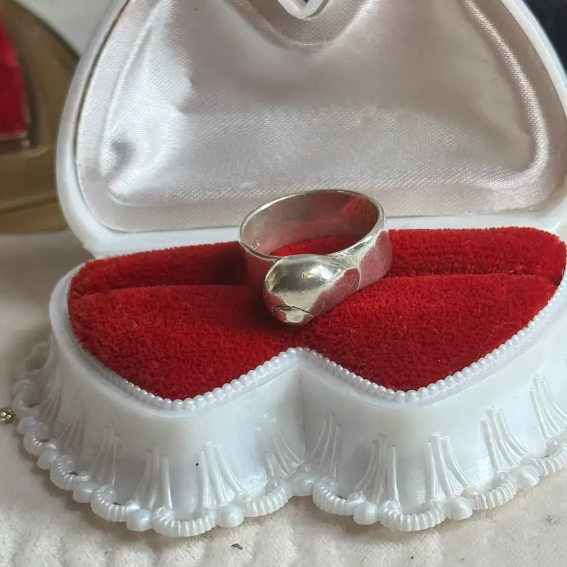 Mignon Faget Sterling Silver Shell Ring Size 6