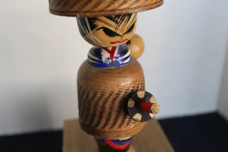 Vintage master Hajime Miyashita Kokeshi Doll Japanese Sosaku