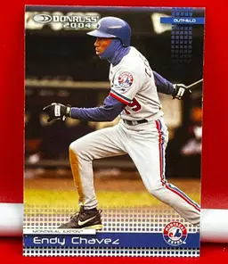 2004 Donruss Collector Baseball Trading Card Expos Endy Chavez #302