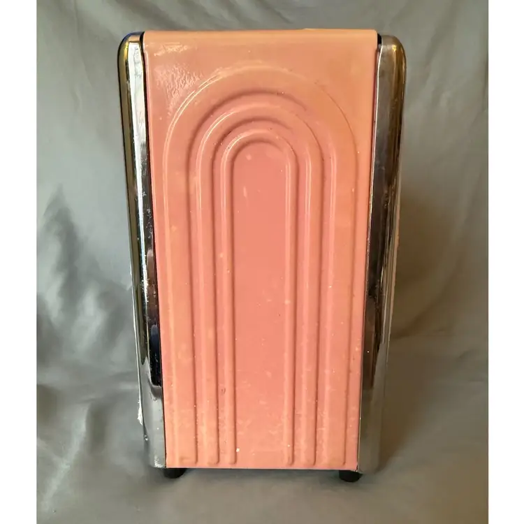 Homer Laughlin Pink Napkin Holder