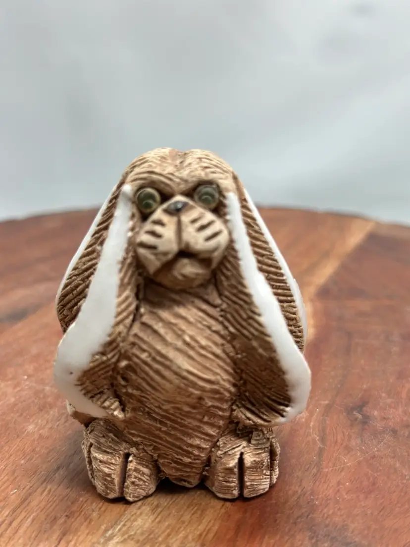 Artesania Rinconada Pekingese Figurine Retired Signed