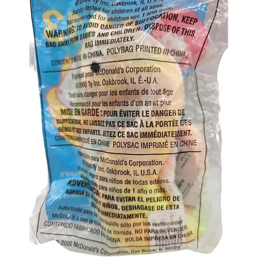 2000 McDonald's Happy Meal Toy -  Neon The Seahorse- Sealed