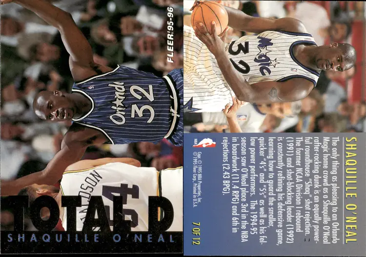 🏀 SHAQUILLE O'NEAL | 10-Card Raw Lot | Magic & Lakers | RC | Fleer, EX, Hoops & More