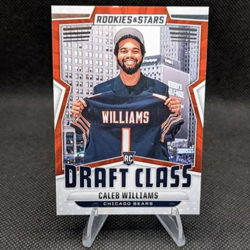 Caleb Williams 2024 Panini Rookies & Stars Draft Class Rookie (RC) #DC-CWS - Chicago Bears