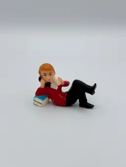 Vintage Boy Talking on Phone