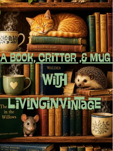 A 📕 Book,Critter🦉&Mug☕️