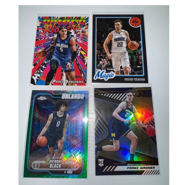 Orlando Magic 4 Card Lot