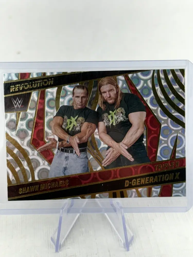 2022 WWE Panini Revolution Groove Parallel #134 D-Generation X