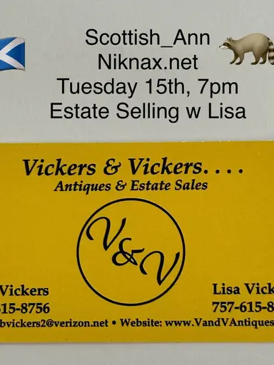 Live Estate Sale Just For Niknax.net, Great Deals, Great Items, Pics To Follow