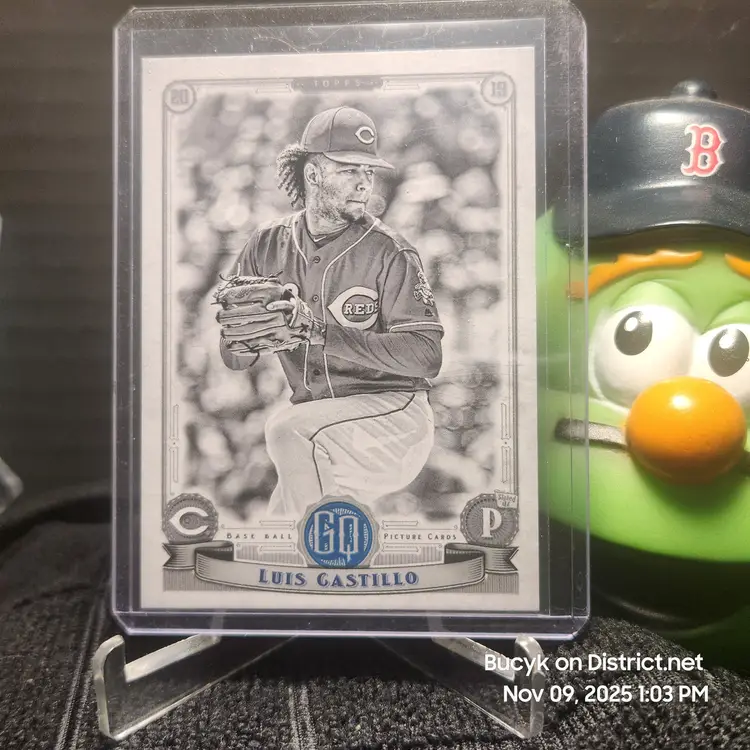 2019 Topps Gypsy Queen Black White - Luis Castillo Cincinnati Reds 26/50