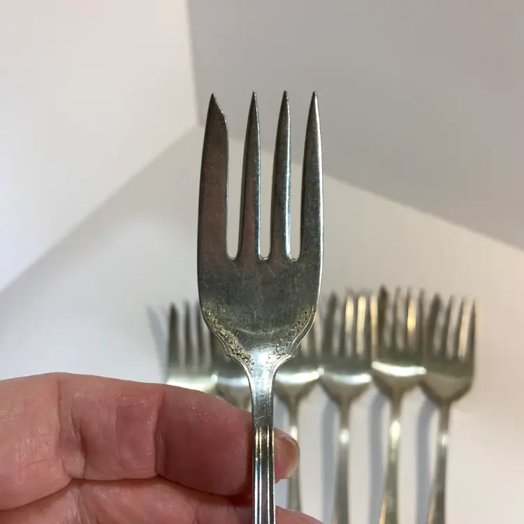 7-Rogers & Bros Salad Forks