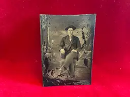 Antique Tin Type Photograph