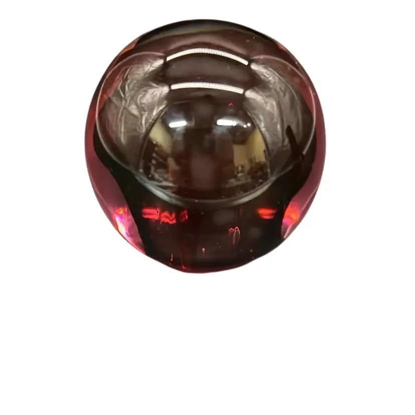 Art Glass Amethyst Paper Weight