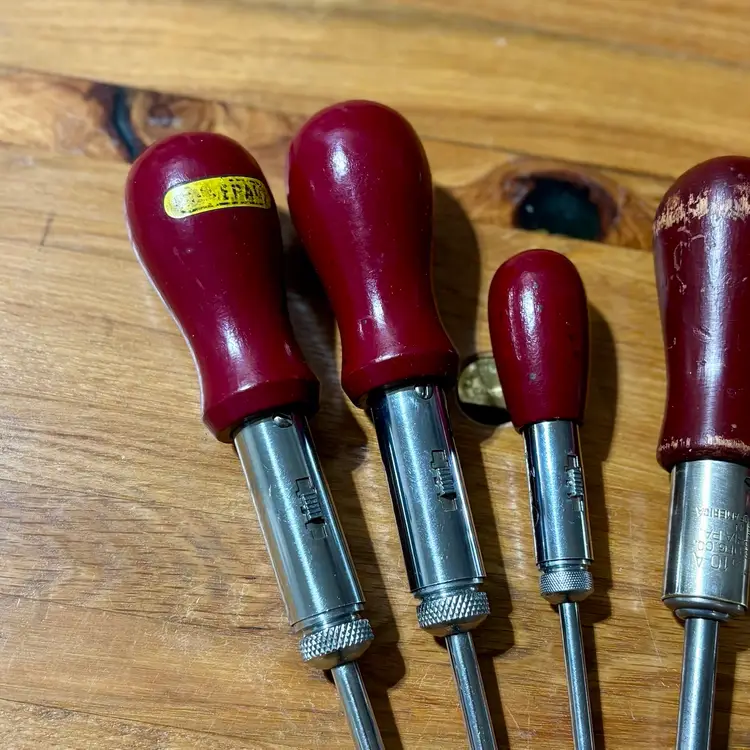 Ratcheting Screwdriver Collection - Yankee, Witherby, Speedrill, General