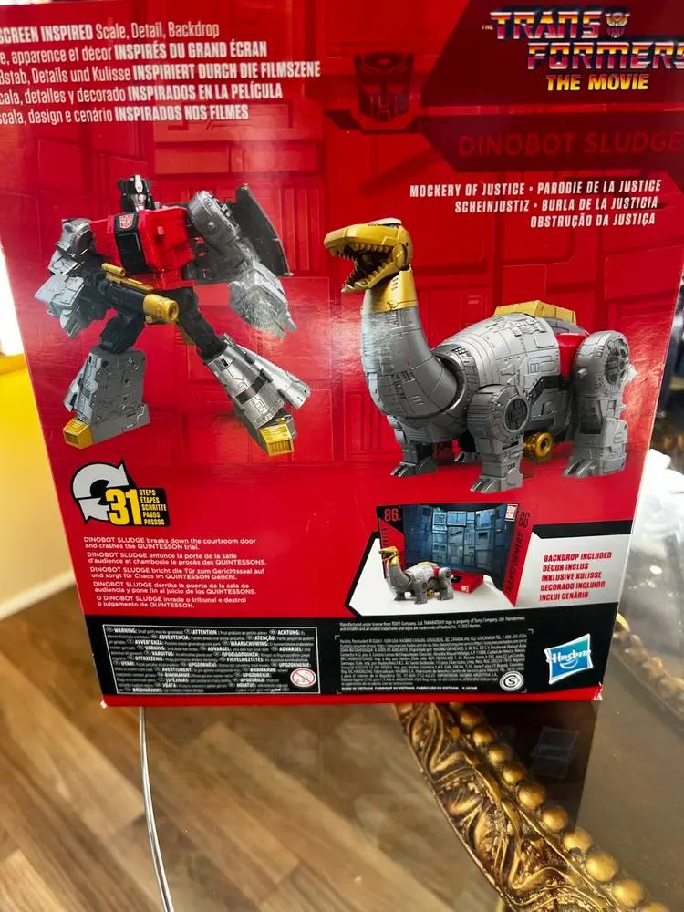 Transformers The Movie - Dinobot Sludge - Studio Series 86 - Hasbro NIB Sealed