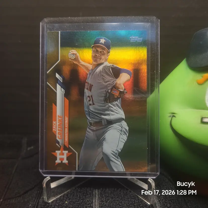 2020 Topps Goil Foilboard - Zack Greinke Houston Astros