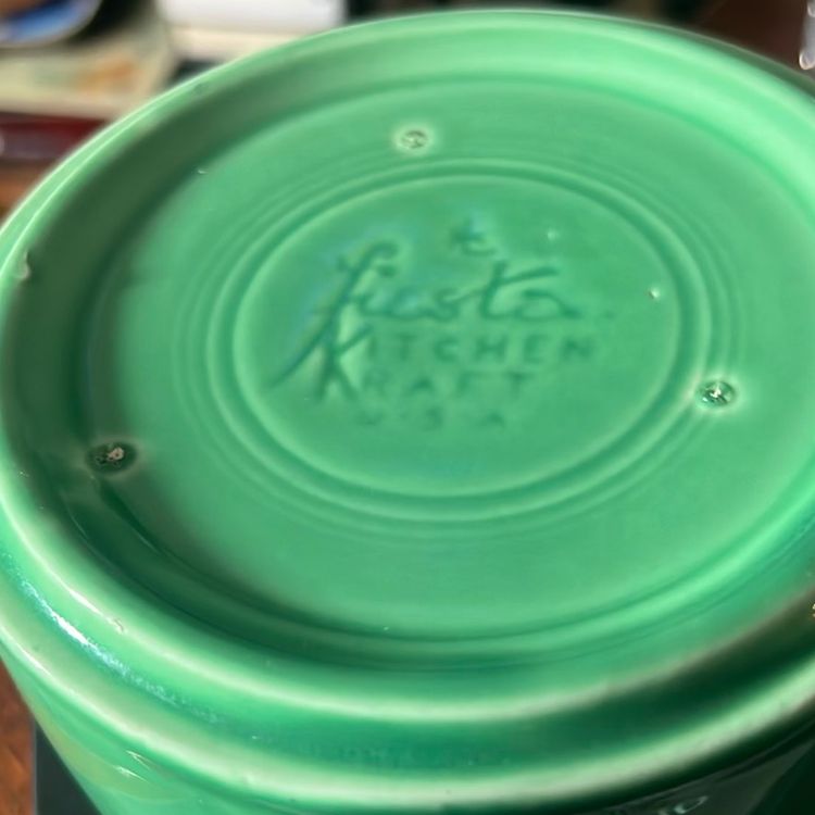 Vintage Fiesta Bowl Beautiful Green