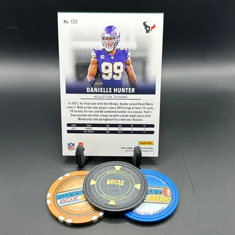 Danielle Hunter Xtra Points 129/150 Purple 2024 Prestige Houston Texans