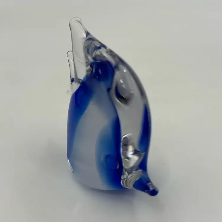 Art Glass Angel fish Glass Paperweight 🧜‍♀️
