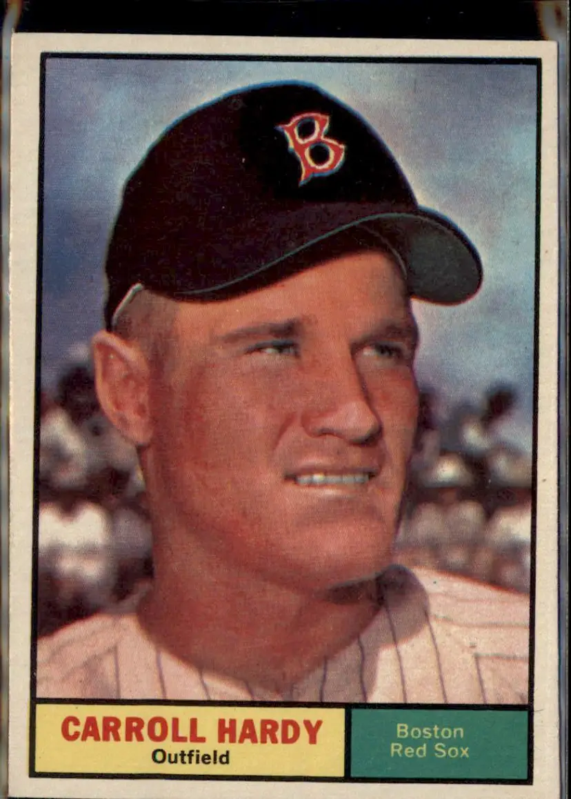 1961 Topps #257 Carroll Hardy - ( ) - Boston Red Sox