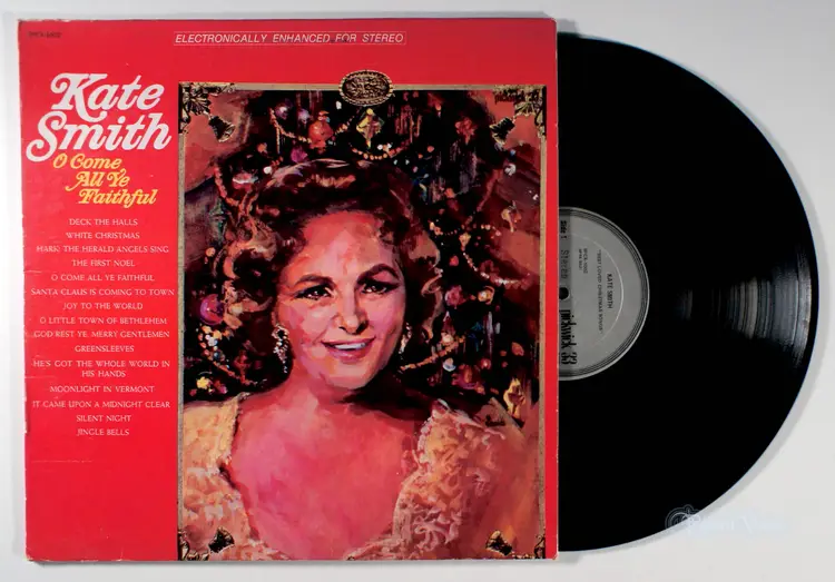 Kate Smith - O Come All Ye Faithful (1969) Vinyl LP • Christmas Holiday