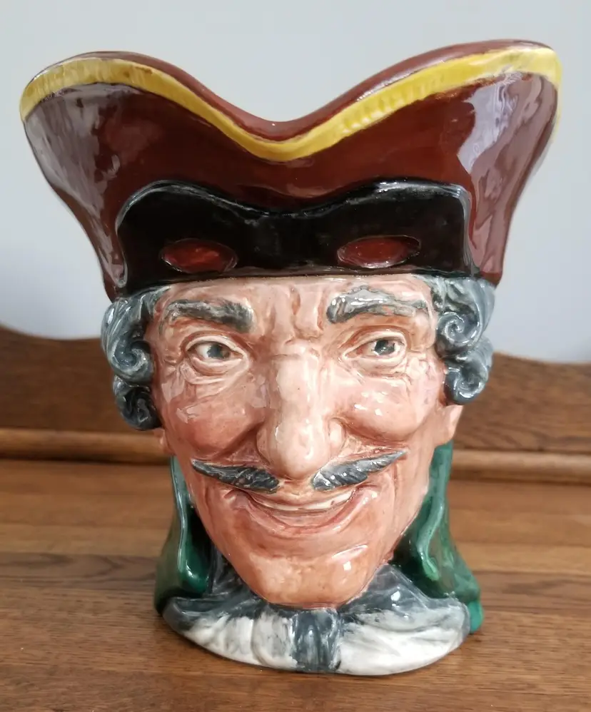 Vintage Royal Doulton Dick Turpin Pirate Character Pitcher
