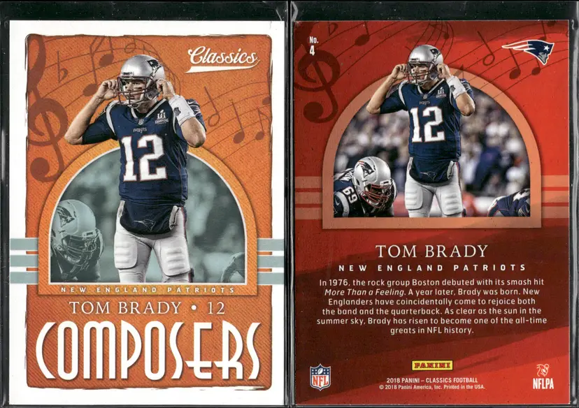 🏈 13-CARD NFL QB LEGEND LOT — BRADY • BREES • MANNING • MAHOMES — RAW 🏈C3101.