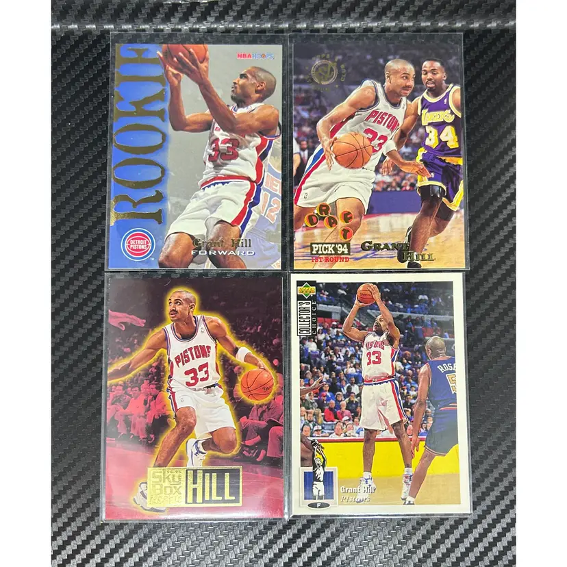 Grant Hill Detroit Pistons Rookie Lot