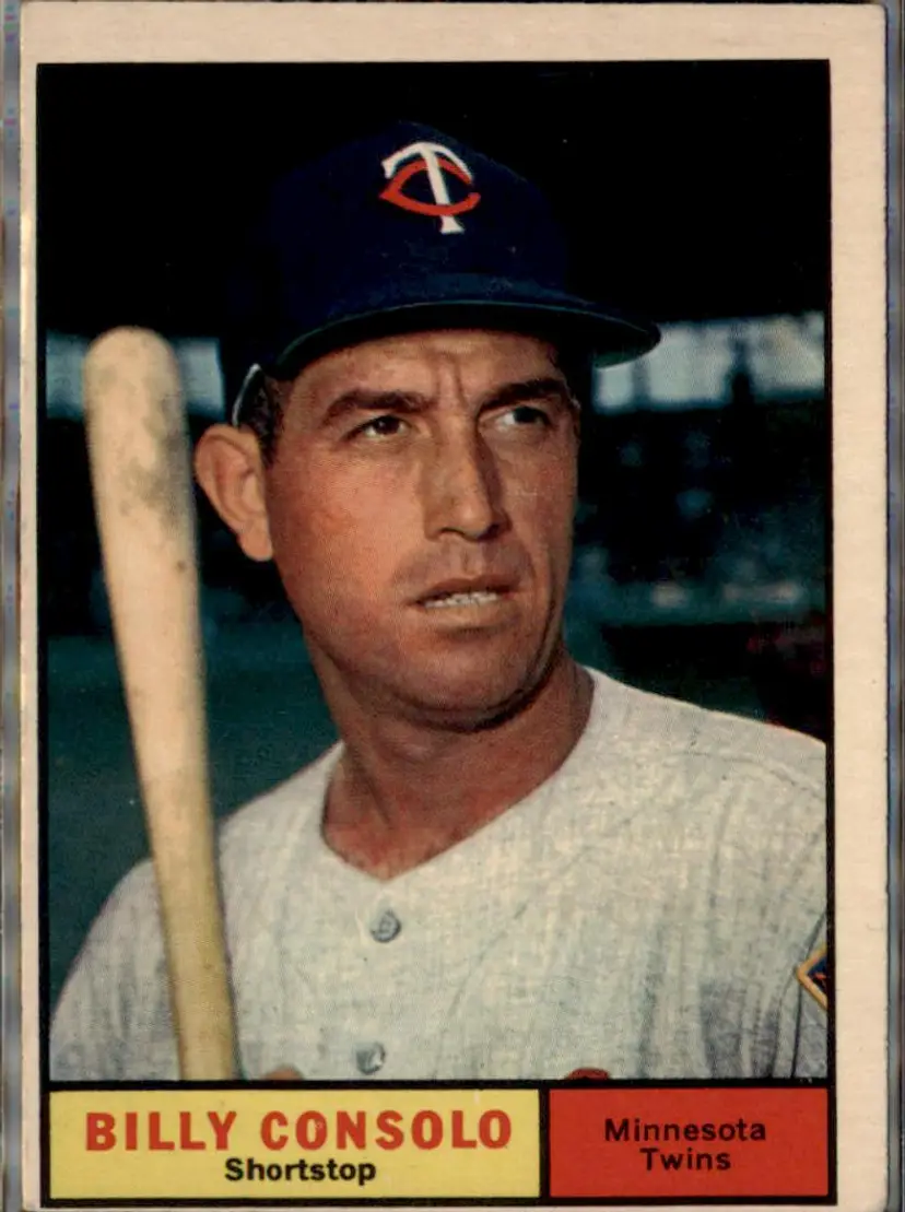 1961 Topps #504 Billy Consolo - ( ) - Minnesota Twins