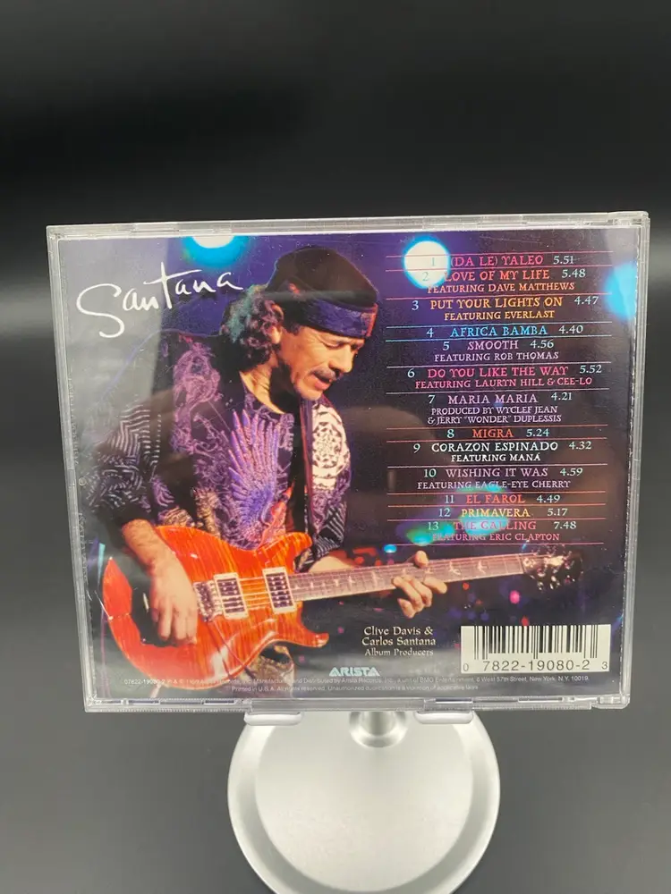 Santana Supernatural CD - 1999 Arista