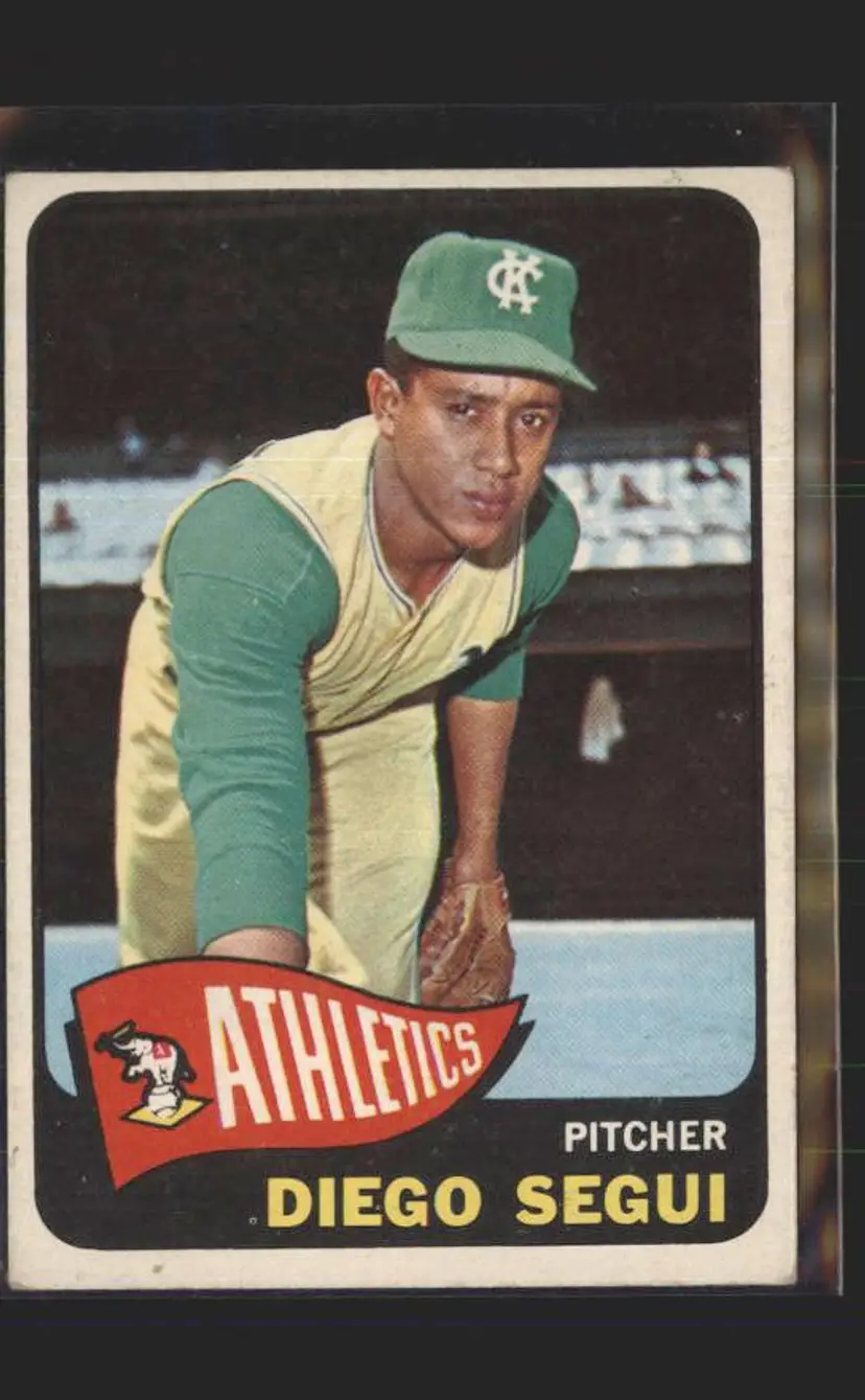 Diego Segui 1965 Topps #197 - (140) - Kansas City Athletics 2