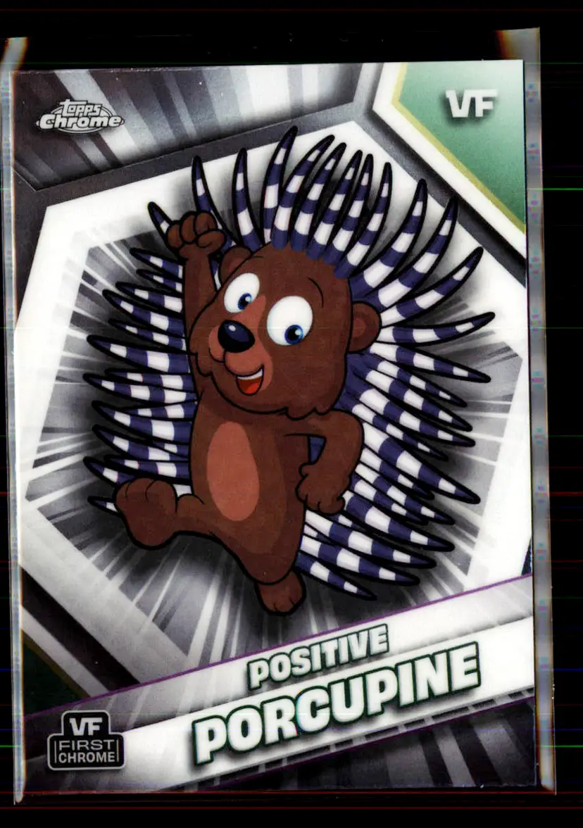 Positive Porcupine 2026 Topps Chrome VeeFriends 139 - (143)