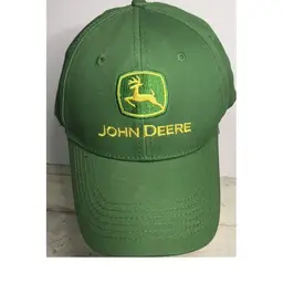 John Deere Green Baseball Hat, Snapback, New Without Tags