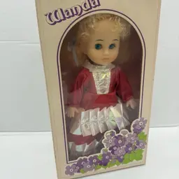 Vintage Doll New In Box Fast Shipping Wanda Rare Find