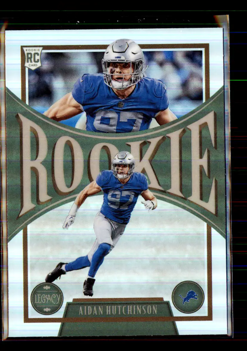Aidan Hutchinson 2022 Panini Chronicles Legacy Silver Prizm #208 - (113) - Detroit Lions